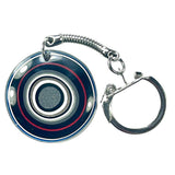DVH Ford F150 Fordite Keychain KC Assembly 33mm Rd Silver (6143)
