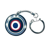 DVH Ford F150 Fordite Keychain KC Assembly 33mm Rd Silver (6144)