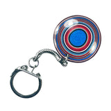 DVH Ford F150 Fordite Keychain KC Assembly 33mm Rd Silver (6146)