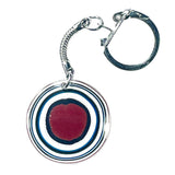 DVH Ford F150 Fordite Keychain KC Assembly 33mm Rd Silver (6148)