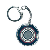 DVH Ford F150 Fordite Keychain KC Assembly 33mm Rd Silver (6149)