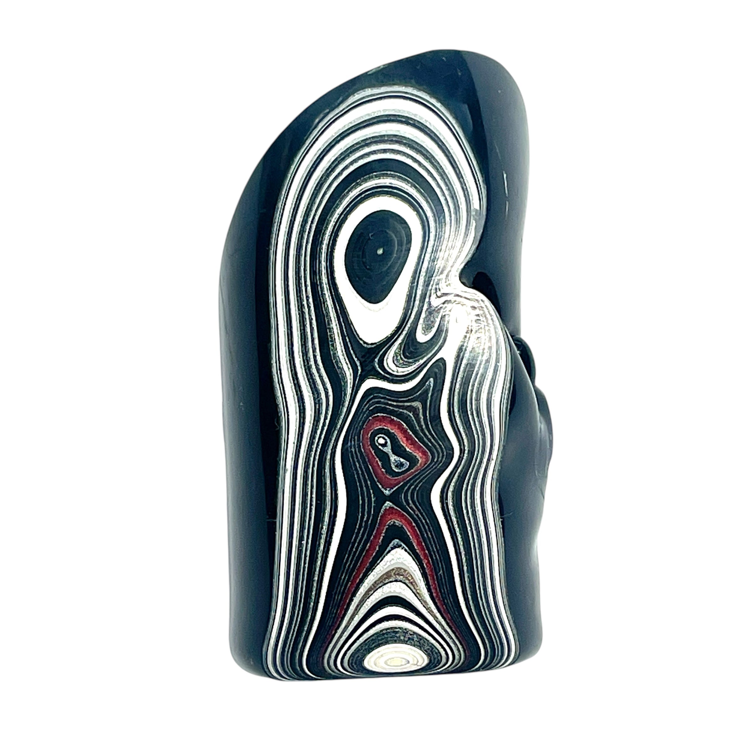 DVH Ford F150 Fordite Specimen Polished Face Rough KC Assembly (6571) - DVHdesigns