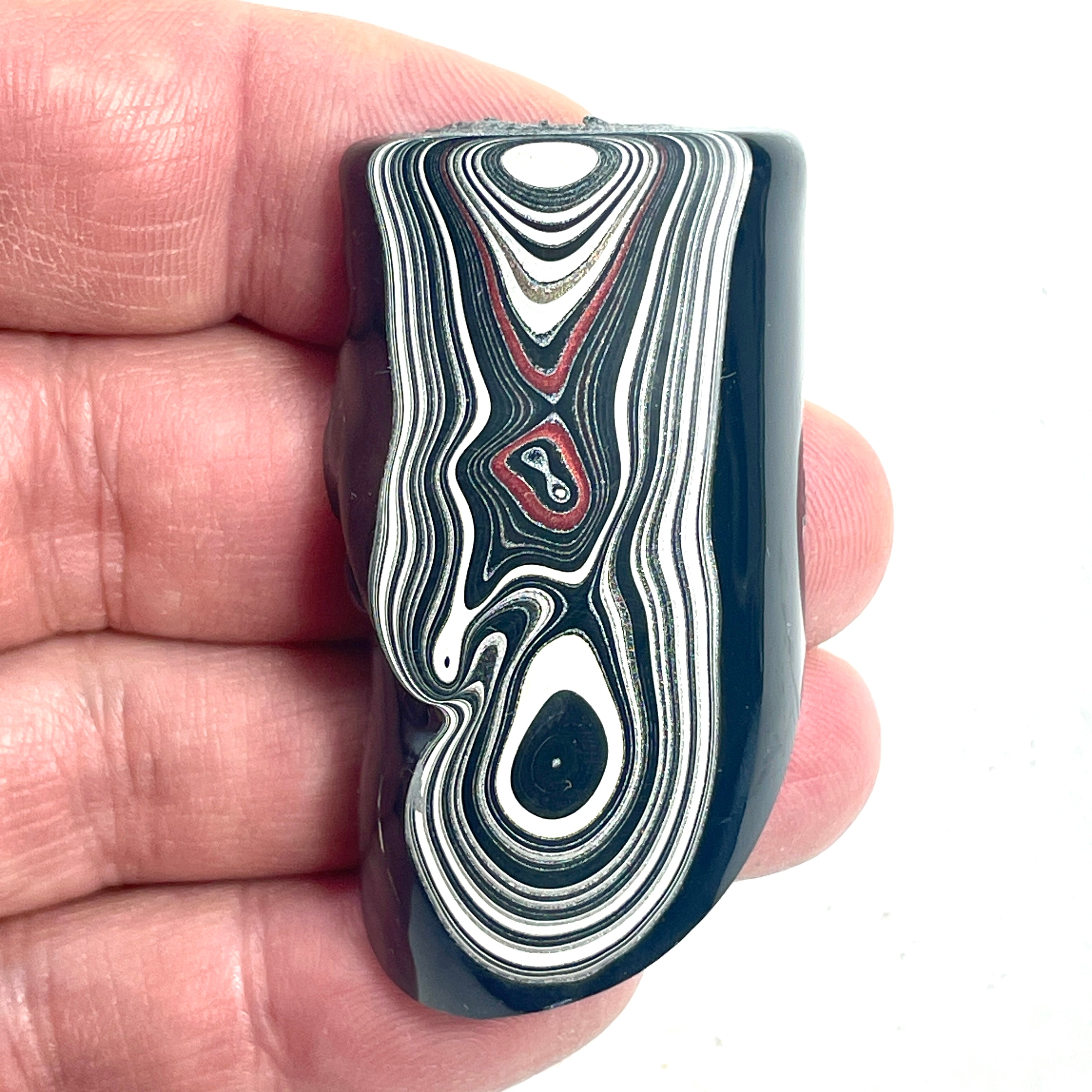 DVH Ford F150 Fordite Specimen Polished Face Rough KC Assembly (6571) - DVHdesigns