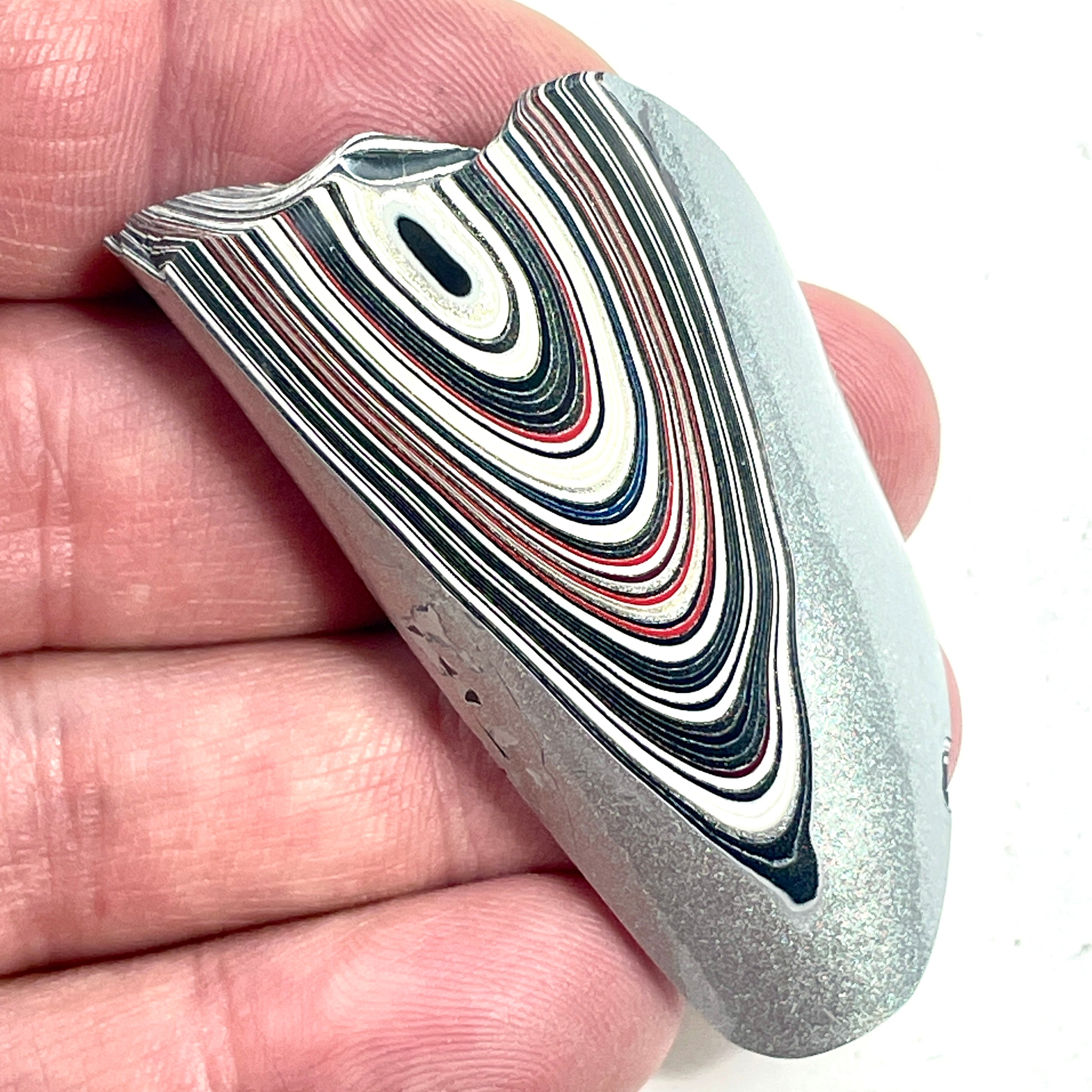 DVH Ford F150 Fordite Specimen Polished Face Rough KC Assembly (6572) - DVHdesigns