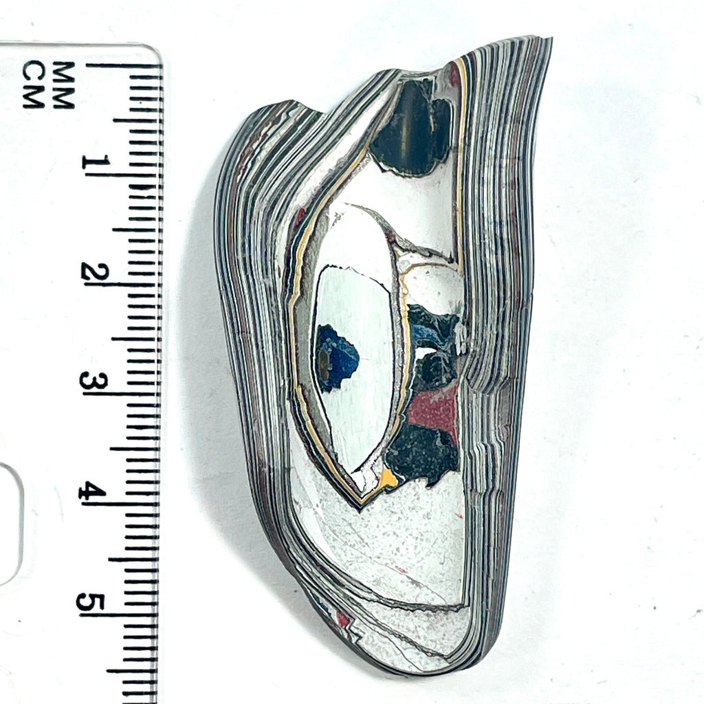 DVH Ford F150 Fordite Specimen Polished Face Rough KC Assembly (6572) - DVHdesigns