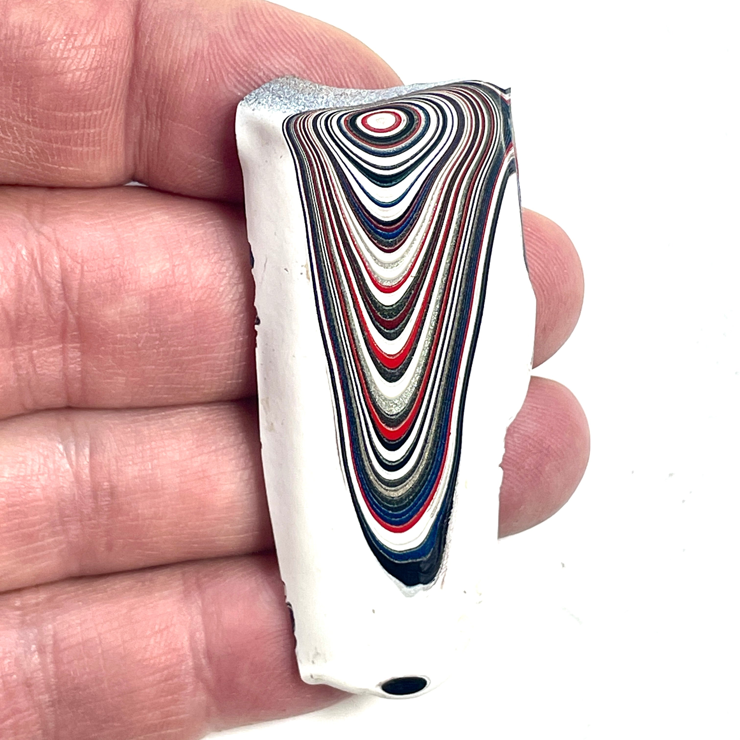 DVH Ford F150 Fordite Specimen Polished Face Rough KC Assembly (6574) - DVHdesigns