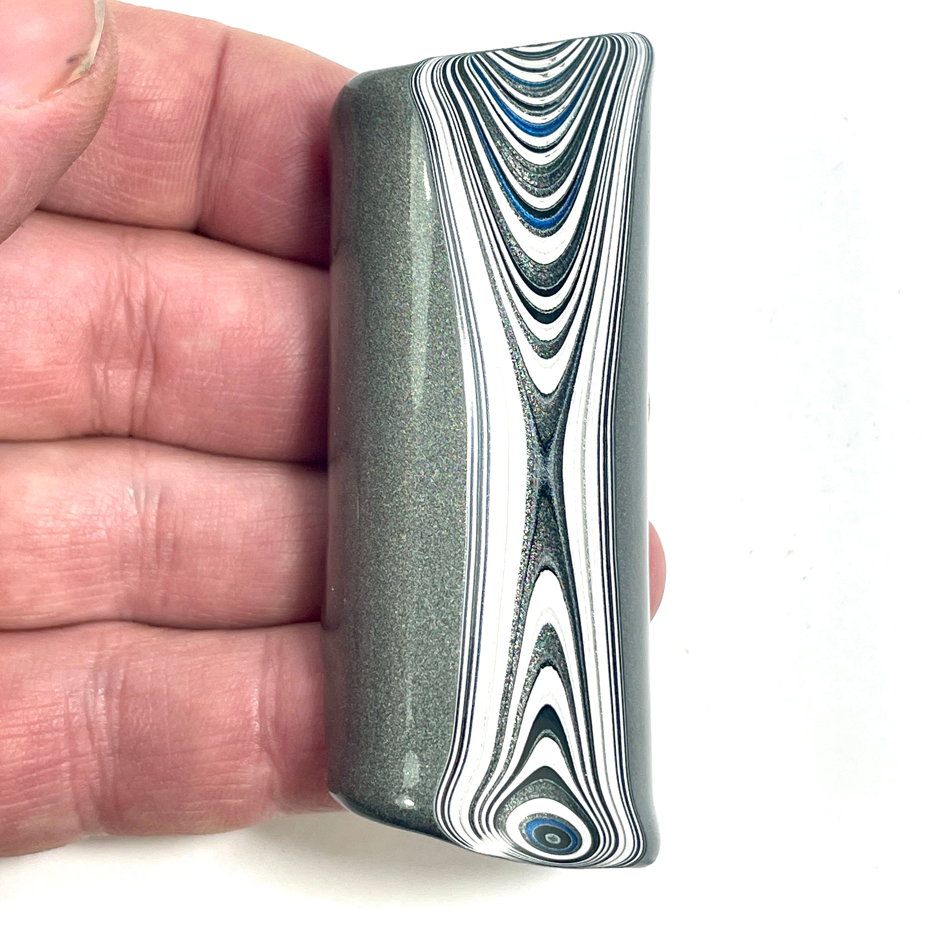 DVH Ford F150 Fordite Specimen Polished Face Rough KC Assembly (6575) - DVHdesigns