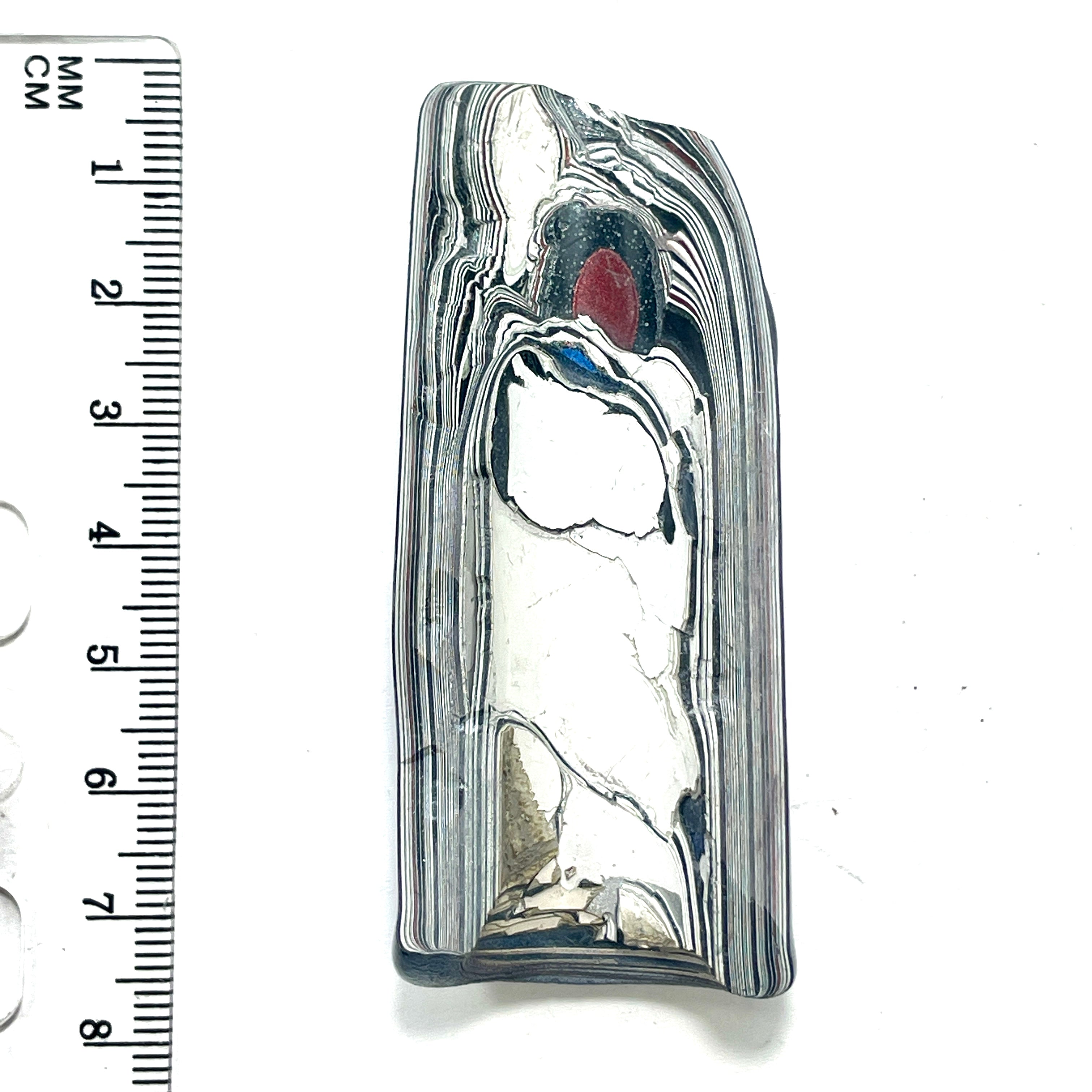 DVH Ford F150 Fordite Specimen Polished Face Rough KC Assembly (6577) - DVHdesigns