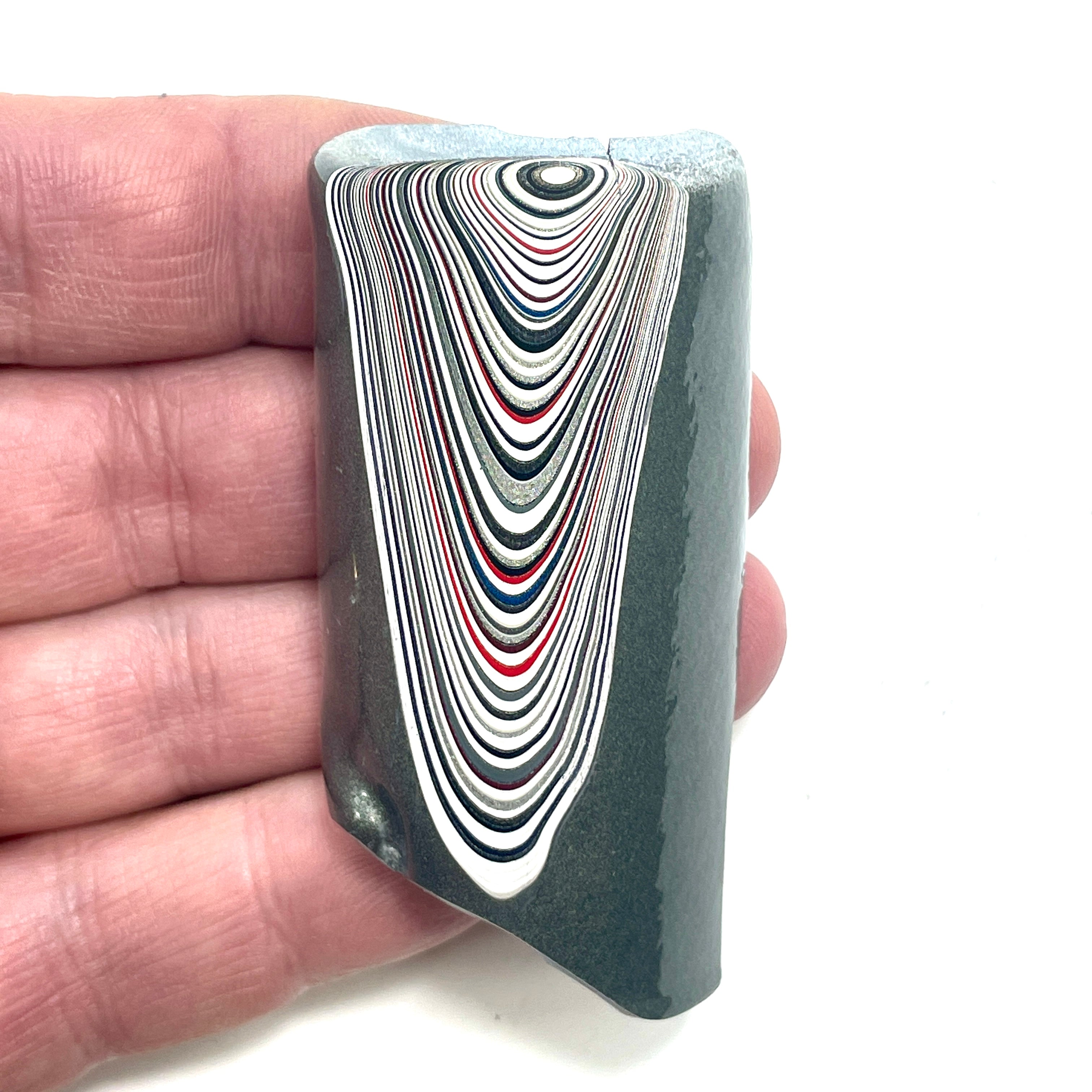 DVH Ford F150 Fordite Specimen Polished Face Rough KC Assembly (6578)