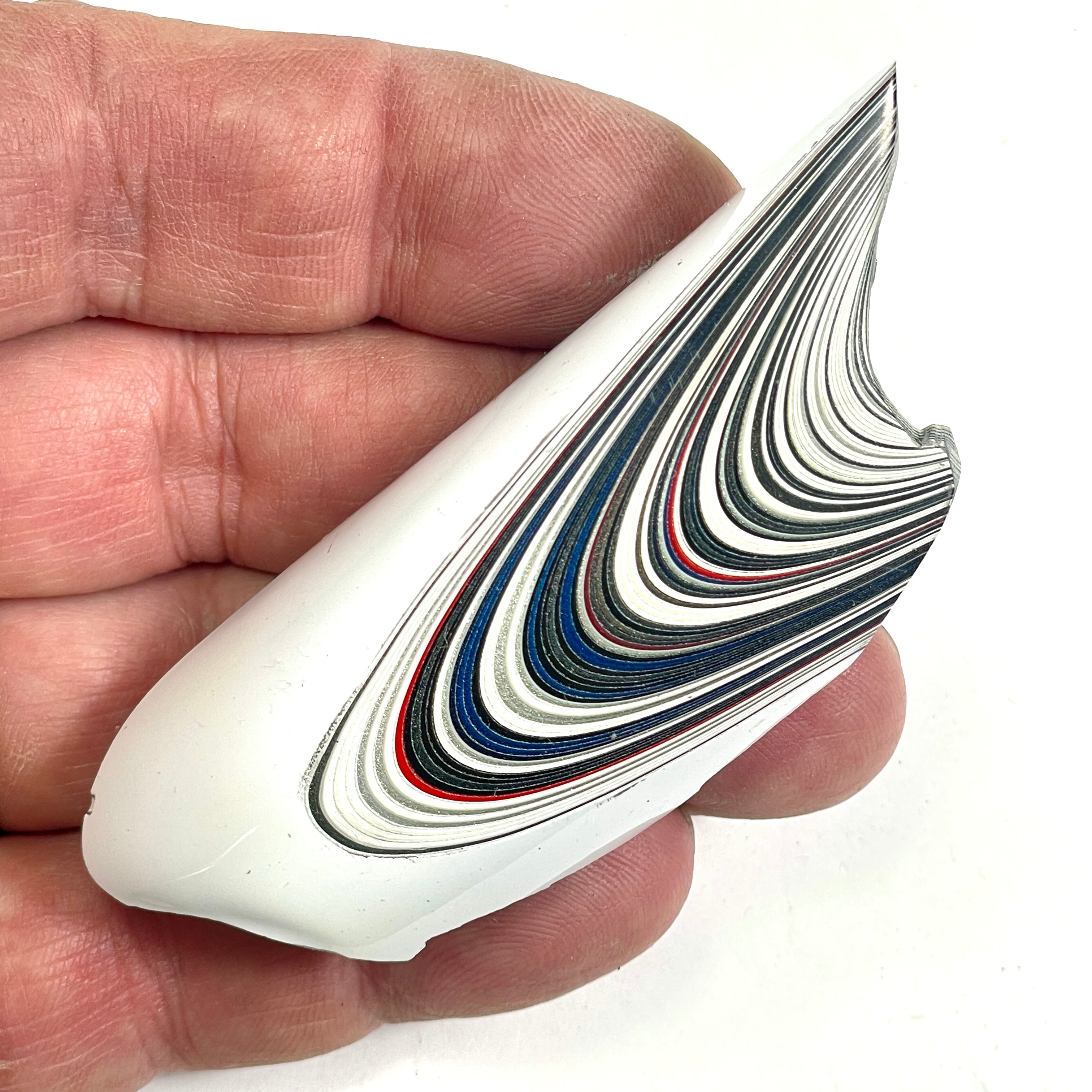 DVH Ford F150 Fordite Specimen Polished Face Rough KC Assembly (6675)