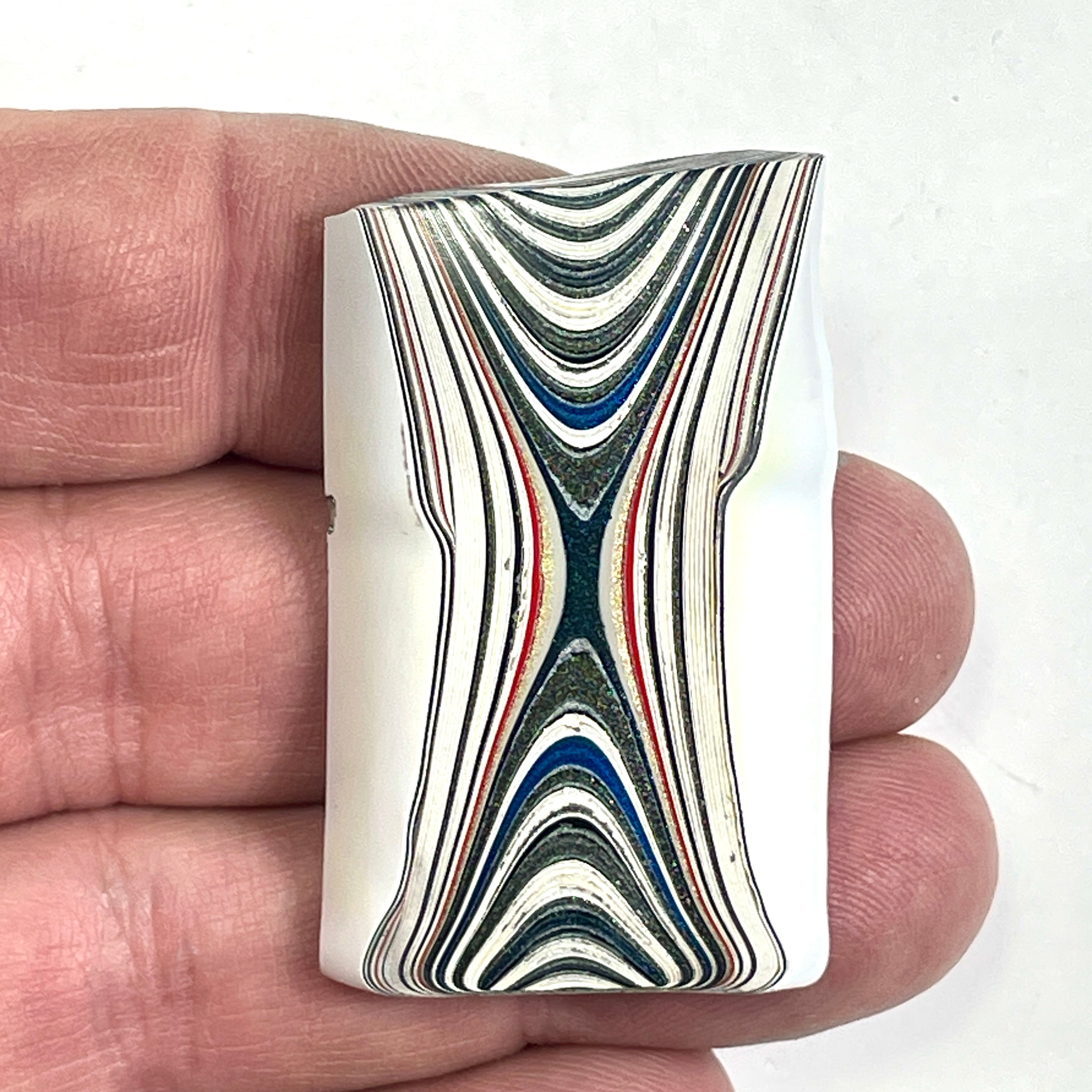 DVH Ford F150 Fordite Specimen Polished Face Rough KC Assembly (6676)