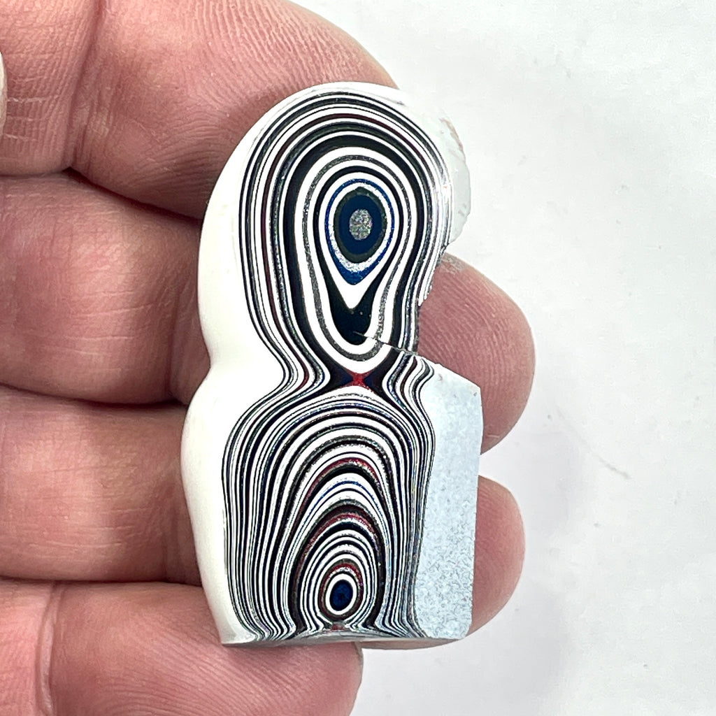 DVH Ford F150 Fordite Specimen Polished Face Rough KC Assembly (6679)