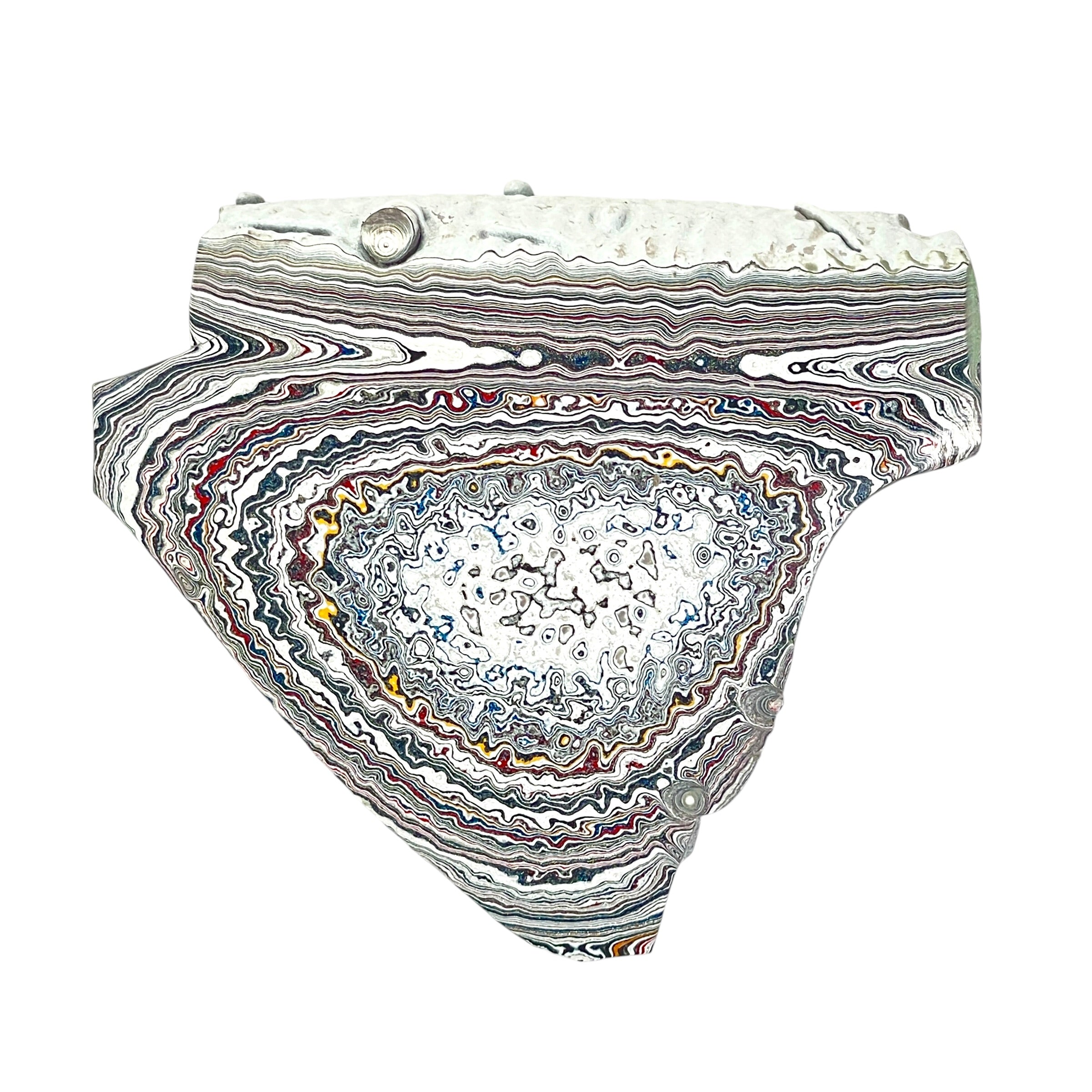 DVH Ford F150 Dragon Scale Fordite Specimen Polished Face KC Assembly (6683)