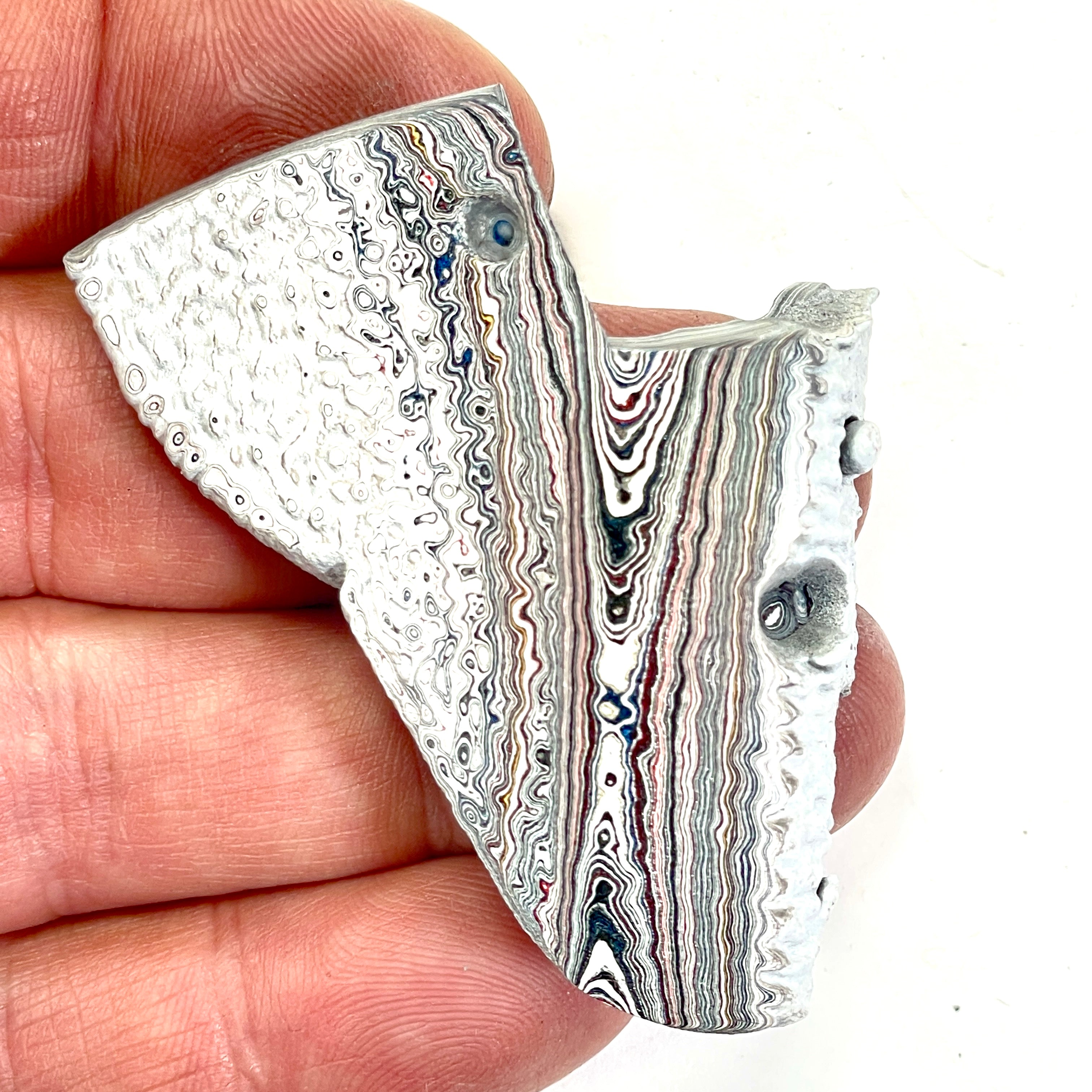 DVH Ford F150 Dragon Scale Fordite Specimen Polished Face KC Assembly (6684)