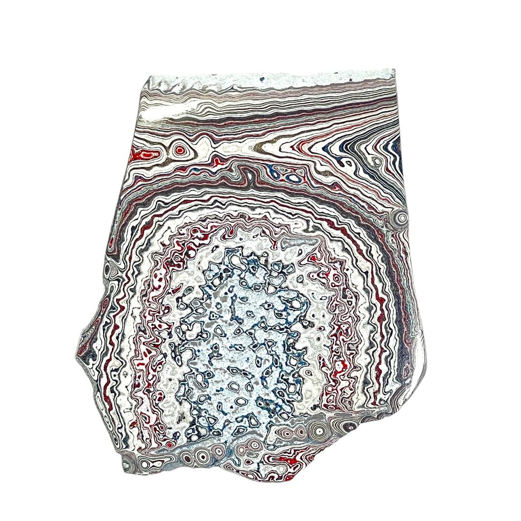 DVH Ford F150 Dragon Scale Fordite Specimen Polished Face KC Assembly (6685)