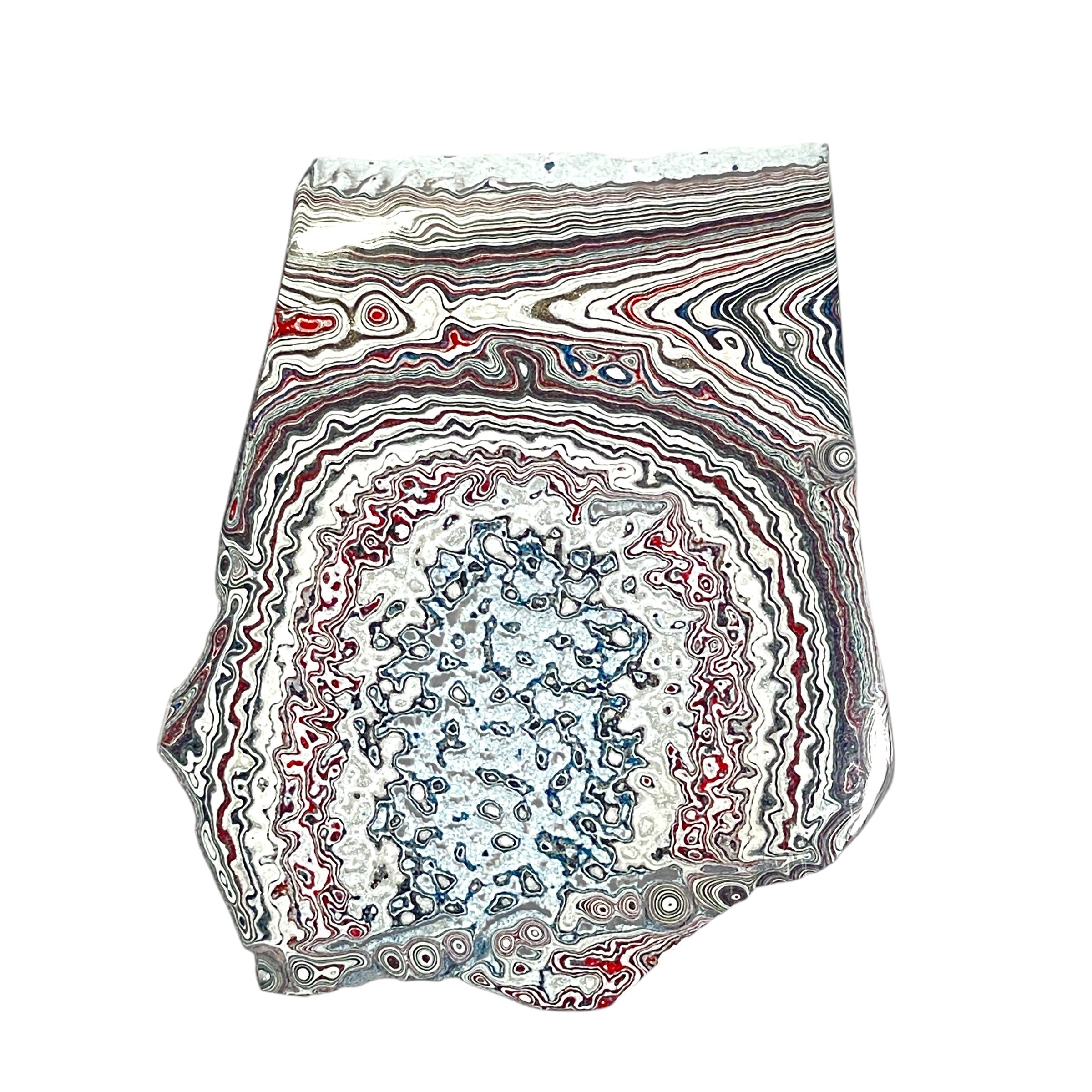 DVH Ford F150 Dragon Scale Fordite Specimen Polished Face KC Assembly (6685)