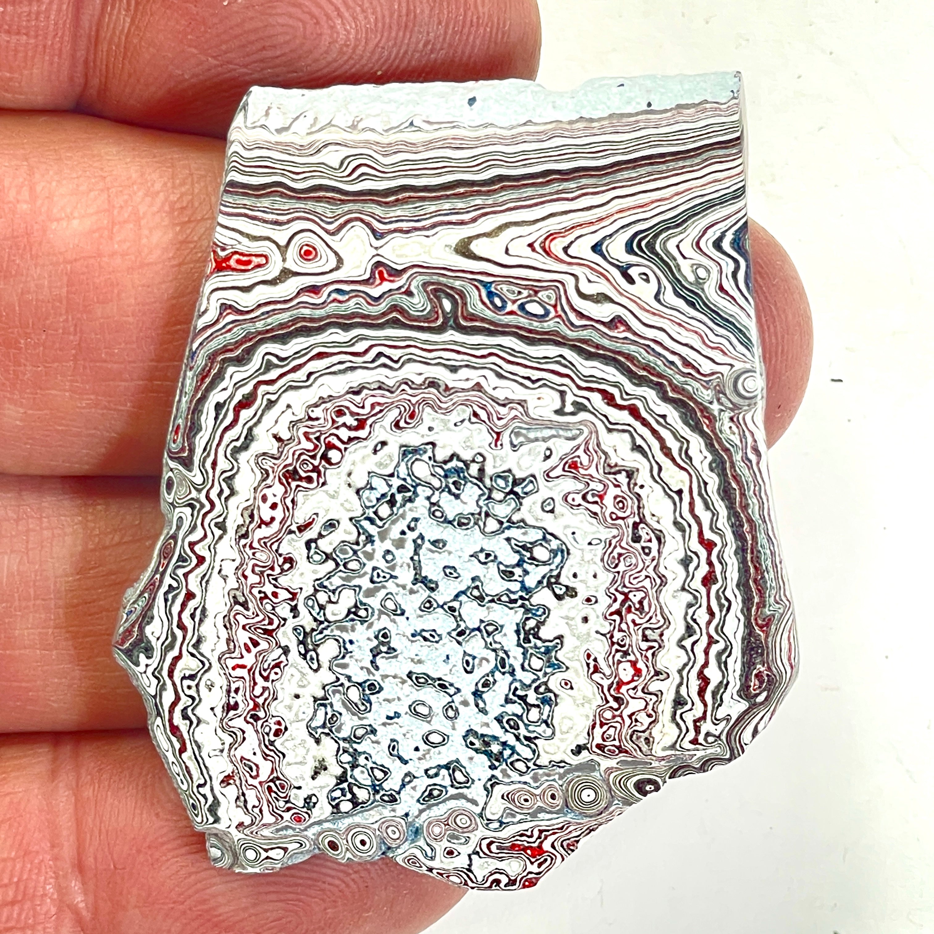 DVH Ford F150 Dragon Scale Fordite Specimen Polished Face KC Assembly (6685)