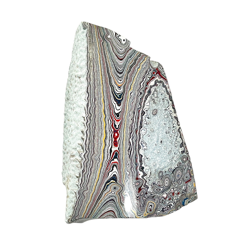DVH Ford F150 Dragon Scale Fordite Specimen Polished Face KC Assembly (6687)