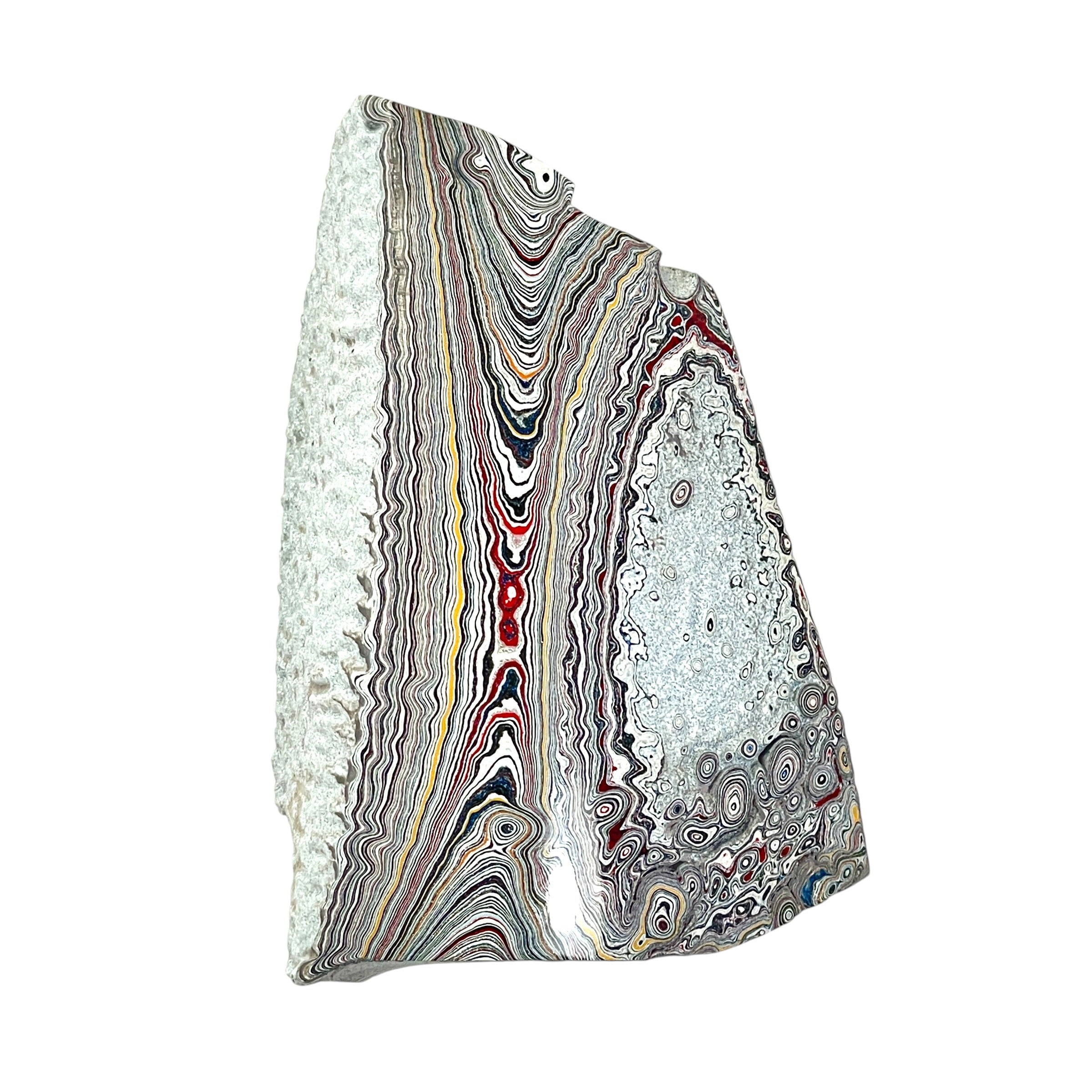 DVH Ford F150 Dragon Scale Fordite Specimen Polished Face KC Assembly (6687)
