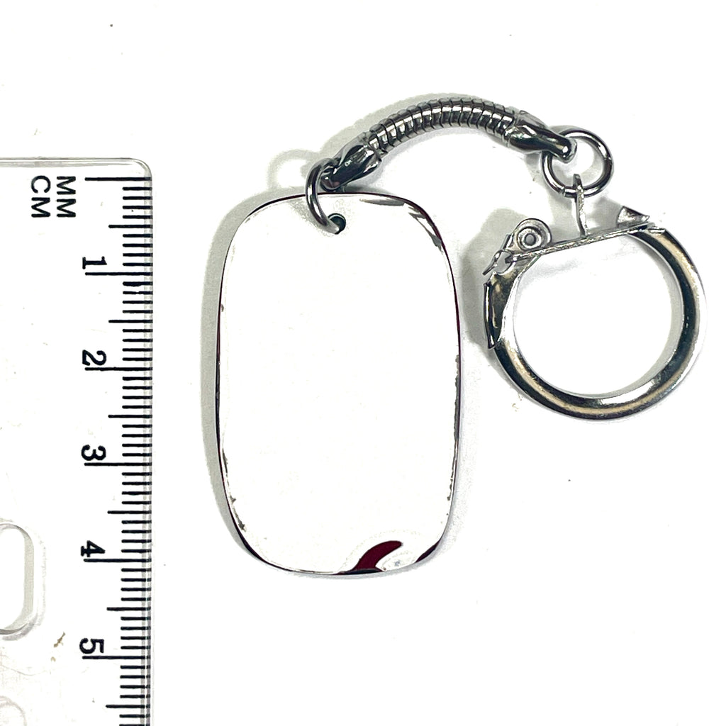 DVH Ford F150 Fordite Keychain KC Assembly Silver 40x25x4mm (6750)
