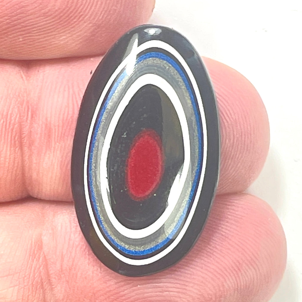 DVH Genuine Ford F150 Fordite Cabochon 29x17x3mm (6883)