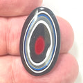 DVH Genuine Ford F150 Fordite Cabochon 29x17x3mm (6883)