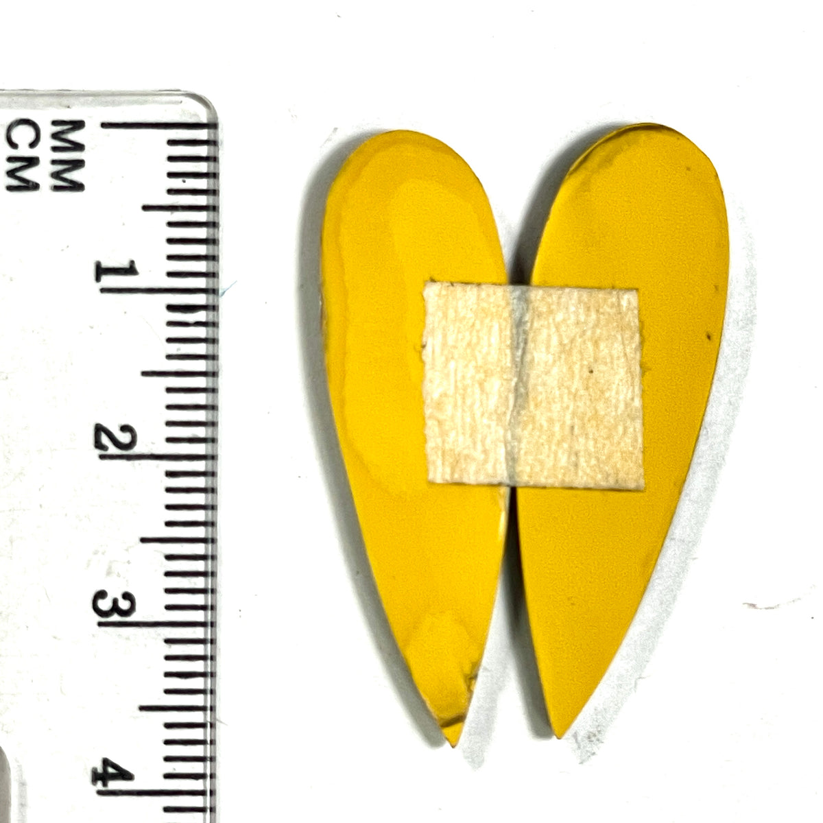 DVH Genuine Ford F150 Fordite Matched Pair of Cabochons 37x11x12mm (6893)