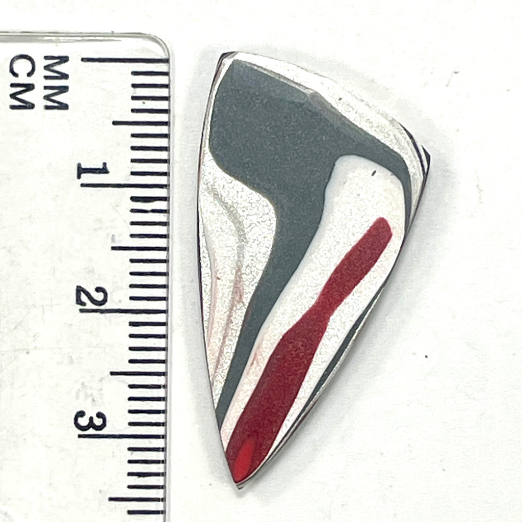 DVH Genuine Ford F150 Fordite Cabochon 33x18x4mm (6911)