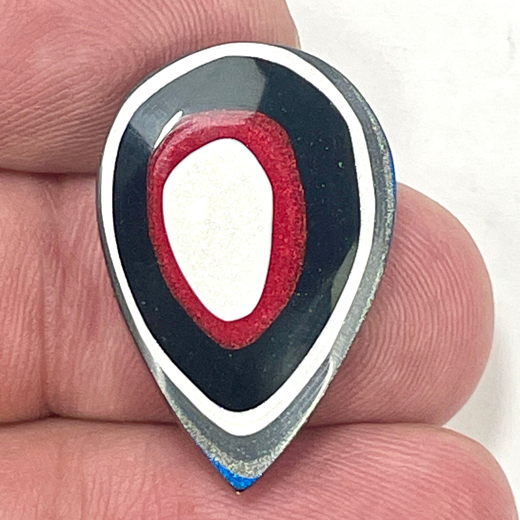 DVH Genuine Ford F150 Fordite Cabochon 27x19x4mm (6913)