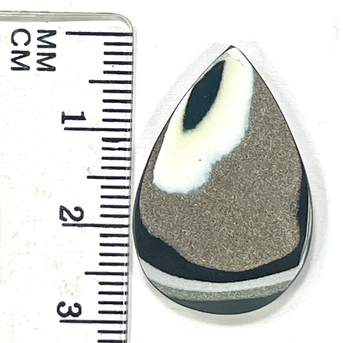 DVH Genuine Ford F150 Fordite Cabochon 27x19x4mm (6913)