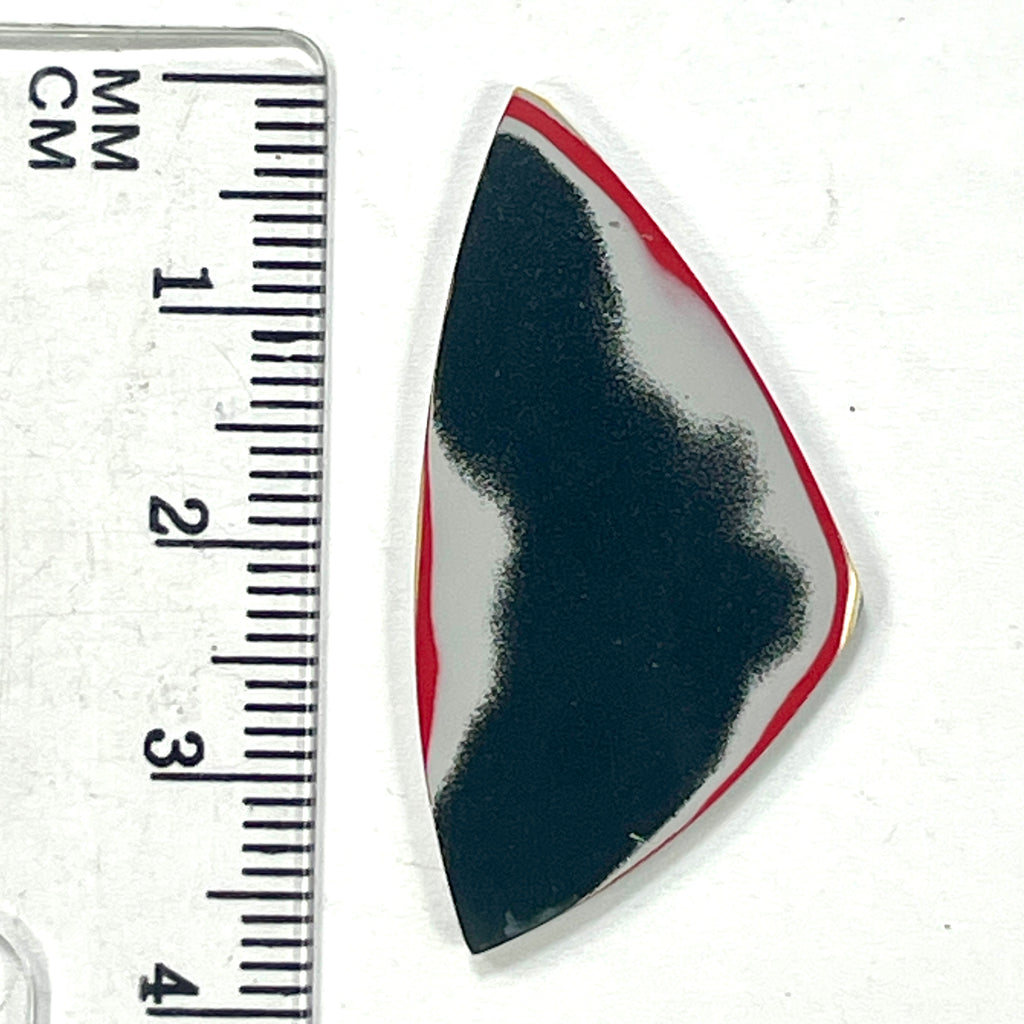DVH Genuine Ford F150 Fordite Cabochon 37x19x3mm (6915)