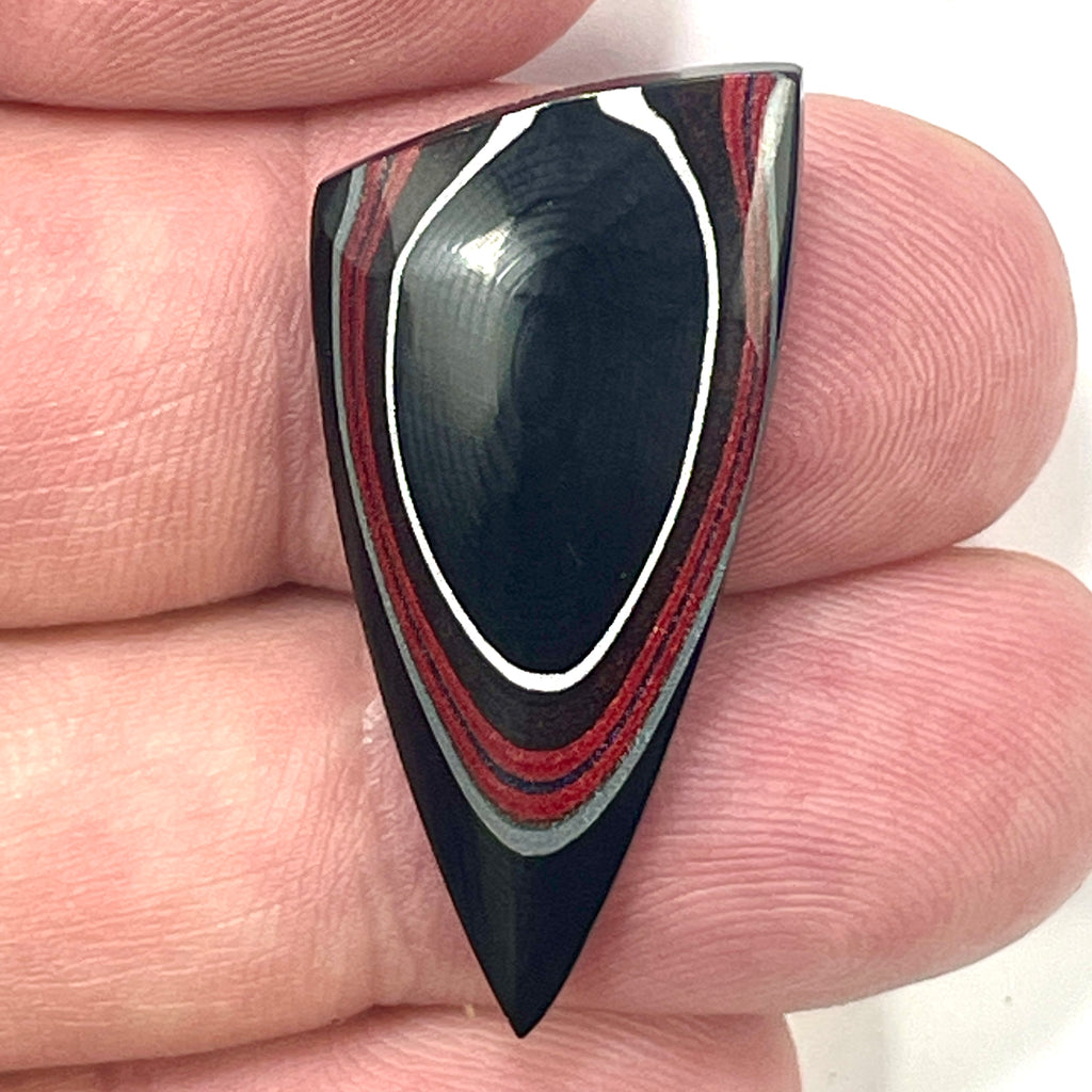 DVH Genuine Ford F150 Fordite Cabochon 35x17x4mm (6916)