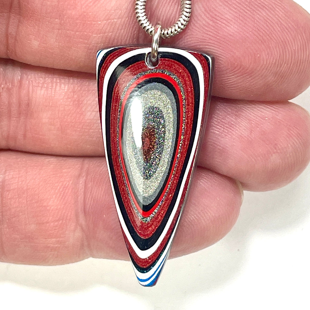 DVH Genuine Ford F150 Fordite Pendant KC Assembly 38x18x4mm (6917)