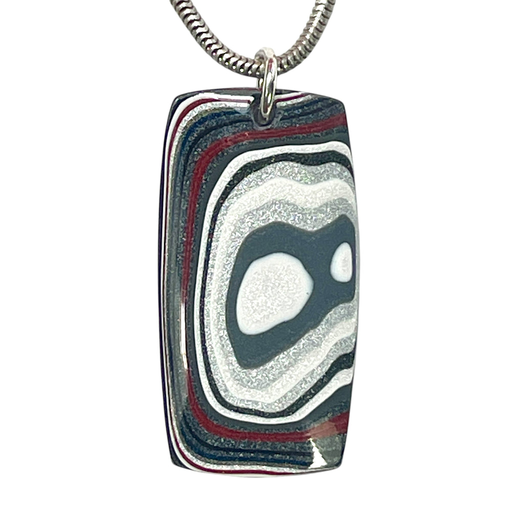 DVH Genuine Ford F150 Fordite Pendant KC Assembly 32x17x4mm (6919)