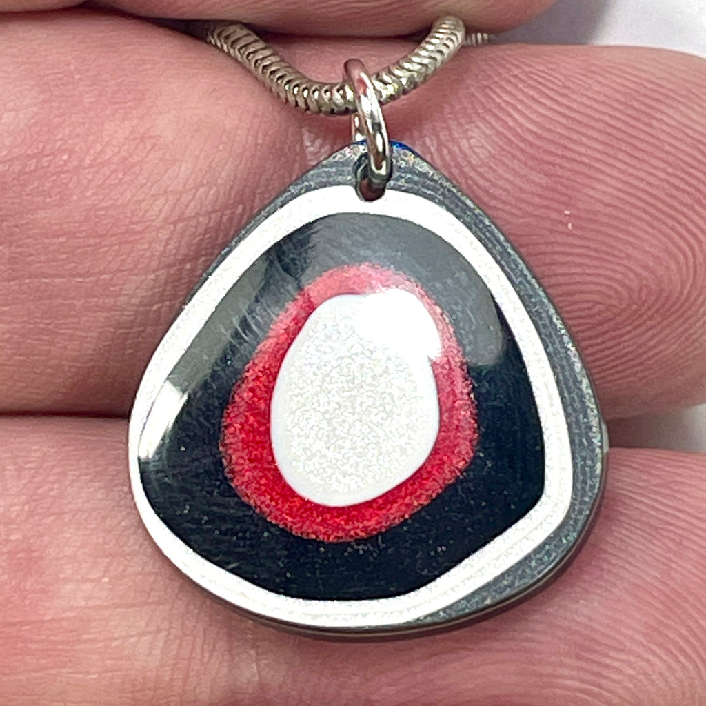 DVH Genuine Ford F150 Fordite Pendant KC Assembly 24x22x4mm (6921)