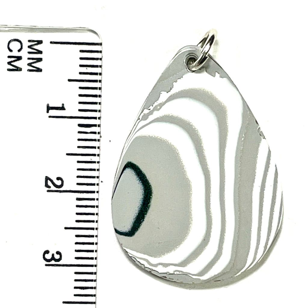 DVH Genuine Ford F150 Fordite Pendant KC Assembly 32x23x3mm (6922)