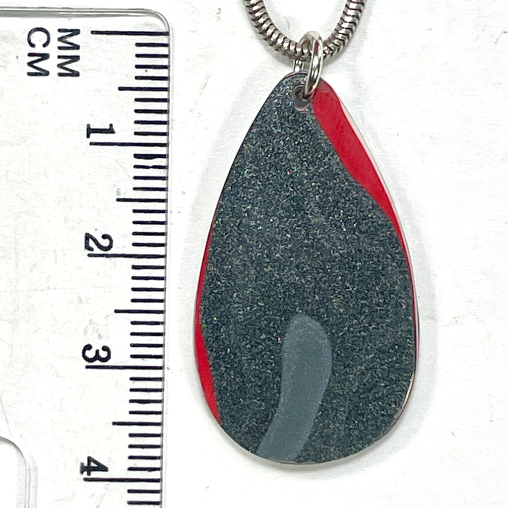 DVH Genuine Ford F150 Fordite Pendant KC Assembly 35x20x4mm (6923)