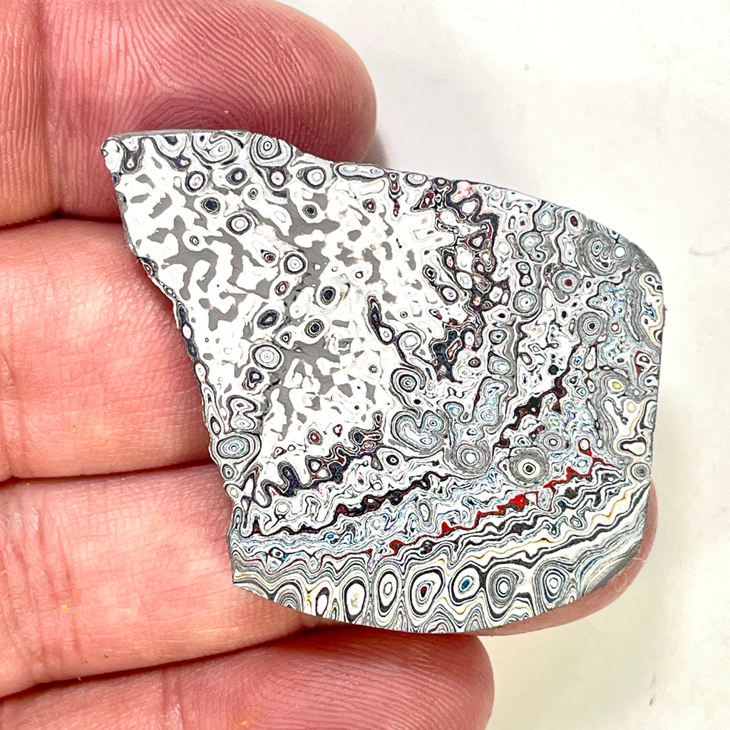 DVH Ford F150 Dragon Scale Fordite Specimen Polished Face KC Assembly (6935)