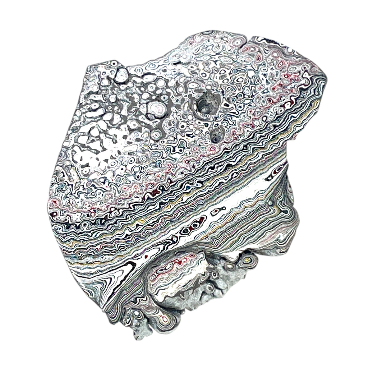 DVH Ford F150 Dragon Scale Fordite Specimen Polished Face KC Assembly (6939)