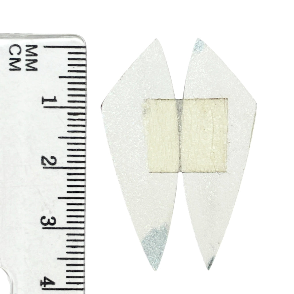 DVH Genuine Ford F150 Fordite Matched Pair of Cabochons 38x12x3mm (6967)