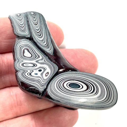 DVH Genuine Michigan Fordite Specimen Polished Face Rough MOPAR (6000)
