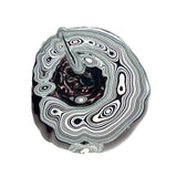 DVH Genuine Michigan Fordite Donut Specimen Polished Face Rough MOPAR (6001)
