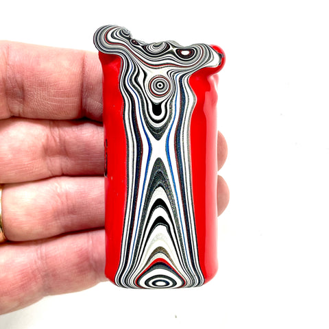 DVH Genuine Michigan Fordite Specimen Polished Face Rough MOPAR (6002)
