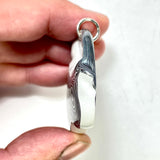 DVH Genuine Michigan Fordite MOPAR Pendant 60x42x9mm (5956)