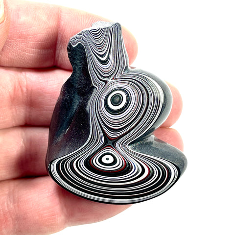 DVH Genuine Michigan Fordite Specimen Polished Face Rough MOPAR (5999)