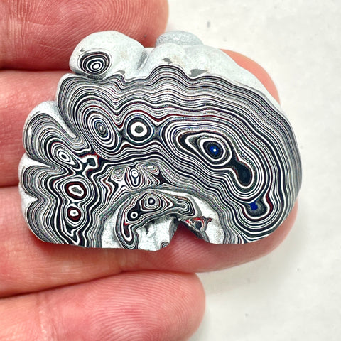 DVH Genuine Michigan Fordite Specimen Polished Face Rough MOPAR (6046)