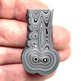 DVH Genuine Michigan Fordite Specimen Polished Face Rough MOPAR (6071)