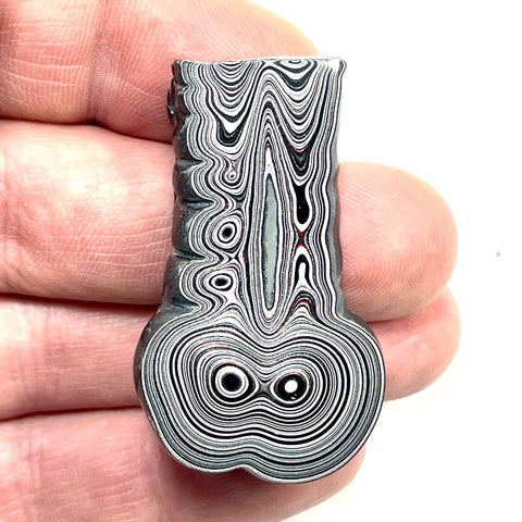 DVH Genuine Michigan Fordite Specimen Polished Face Rough MOPAR (6071)