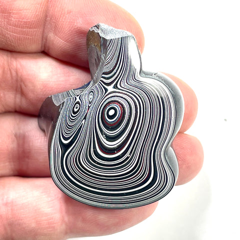 DVH Genuine Michigan Fordite Specimen Polished Face Rough MOPAR (6072)