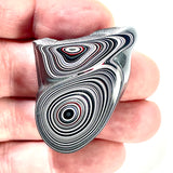 DVH Genuine Michigan Fordite Specimen Polished Face Rough MOPAR (6074)